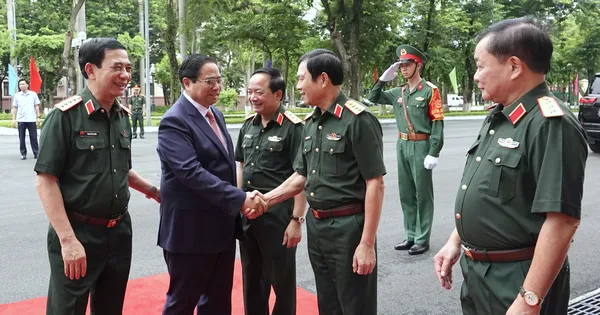 Thủ tướng Phạm Minh Chính dự Hội nghị Quân chính toàn quân