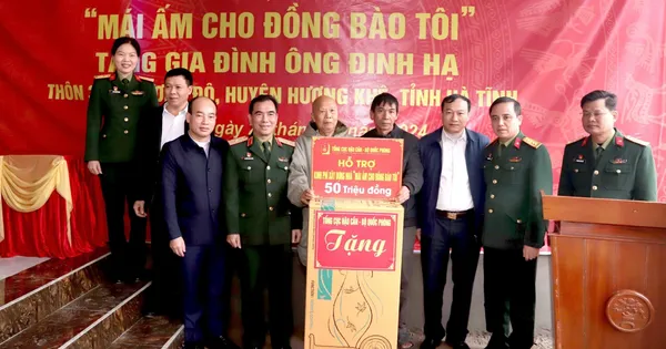 Bộ đội Hậu cần - Kỹ thuật chung tay xóa nhà tạm, giúp đồng bào giảm nghèo