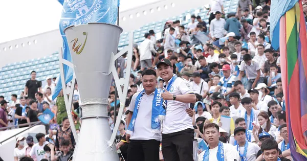 Thiên Trường trẩy hội trong ngày Nam Định đăng quang ngôi vô địch V-League