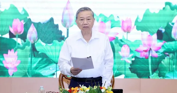 Tổng Bí thư Tô Lâm làm việc với Ban Tuyên giáo và Dân vận Trung ương