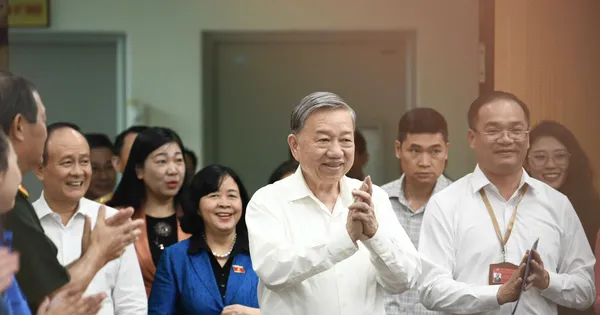 Tổng Bí thư Tô Lâm tiếp xúc cử tri 11 phường tại Hà Nội