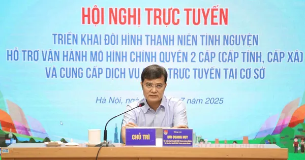 Thanh niên tình nguyện dồn sức hỗ trợ vận hành chính quyền 2 cấp ở xã, phường, đặc khu