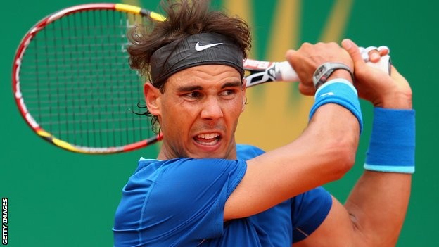 Nadal đạt cột mốc 300 trận thắng sân đất nện Nadal vừa chạm cột mốc lịch sử. Ảnh: Getty Images