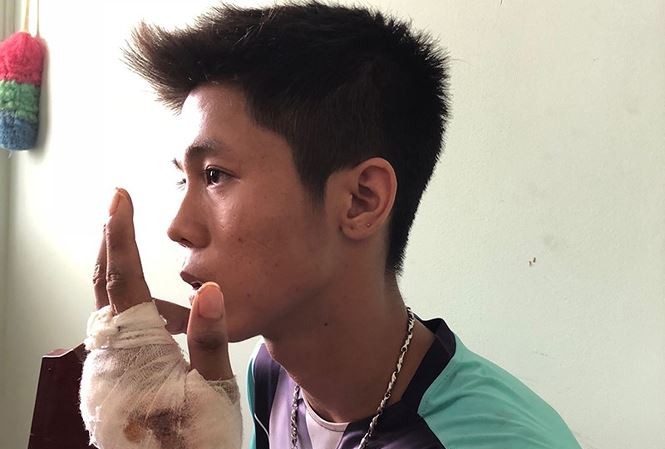 Lạnh người với lời khai hung thủ sát hại 5 người trong một gia đình Nguyễn Hữu Tình tại cơ quan công an. Ảnh: CA