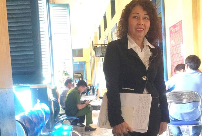 Nữ luật gia đòi bồi thường 37 tỷ cho hơn 13 tháng tù oan Nữ luật gia Trần Thị Ngọc Nga. Ảnh: Tân Châu