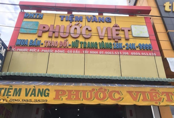 Lộ diện nghi can trộm 100 cây vàng trong đêm Tiệm vàng Phước Việt vừa bị mất trộm 100 cây vàng.