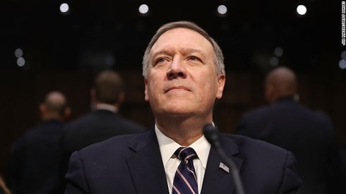 Việt Nam mời tân Ngoại trưởng Mỹ sang thăm Ông Michael Pompeo chính thức trở thành Ngoại trưởng Mỹ