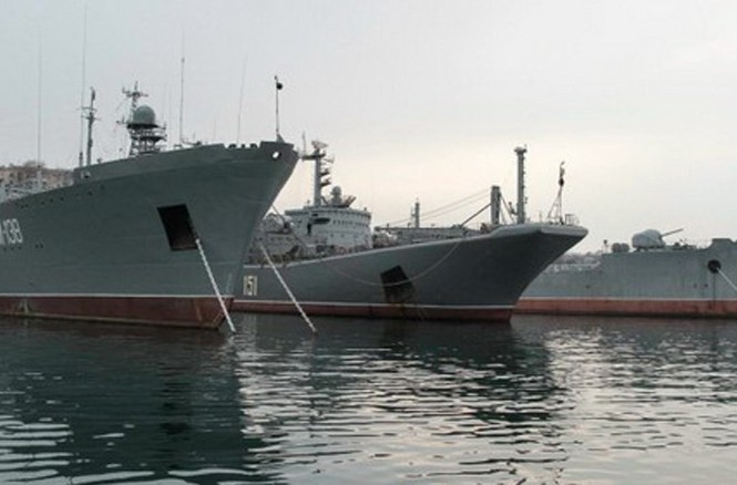 Ảnh hưởng của Ukraine đến sức mạnh quân sự Nga? Chiến hạm Nga neo đậu tại cảng Sevastopol (Ukraine). Ảnh: AFP