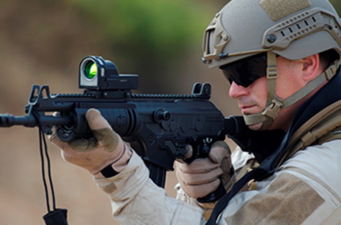 Điểm danh những siêu súng thời thượng Dòng vũ khí Galil ACE của I-xra-en. Ảnh: israeldefense.com.