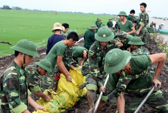 Tình quân dân nơi biên ải Tình quân dân nơi biên ải