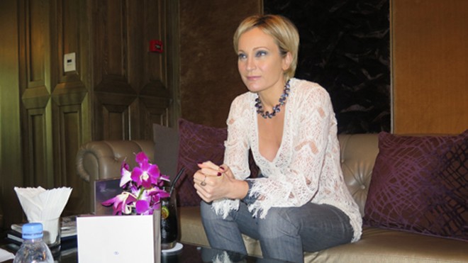 Ca sĩ Patricia Kaas: 'Tôi đến vì yêu Việt Nam' Ca sĩ Patricia Kaas - Ảnh: Thanh Niên