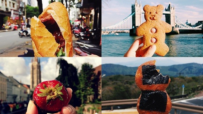 Cô gái đi vòng quanh thế giới để... chụp ảnh món ăn Những bức ảnh trên Instagram của Melissa Hie.