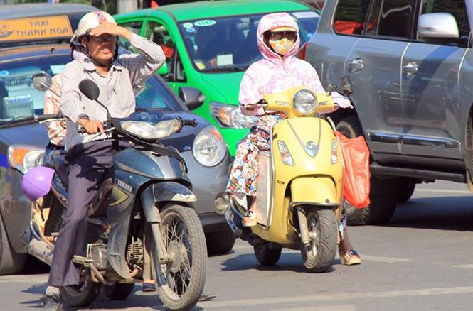 Nắng nóng kéo dài diện rộng, có nơi trên 39 độ C Nắng nóng kéo dài trên diện rộng trong những ngày tới.