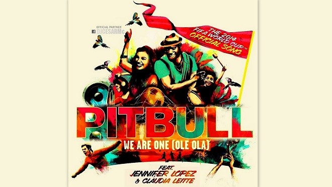 Người Brazil chê “tơi tả” bài hát World Cup 2014 Hình ảnh quảng bá cho ca khúc "We Are One (Ole Ola)"