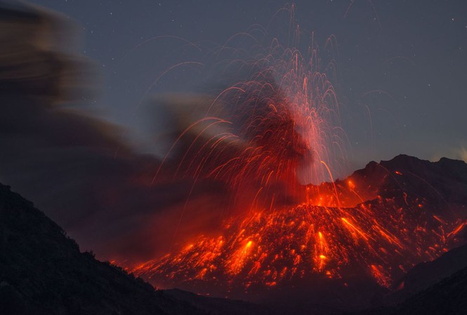Núi lửa ở Indonesia phun trào, nhiều người phải sơ tán Ảnh minh họa.
