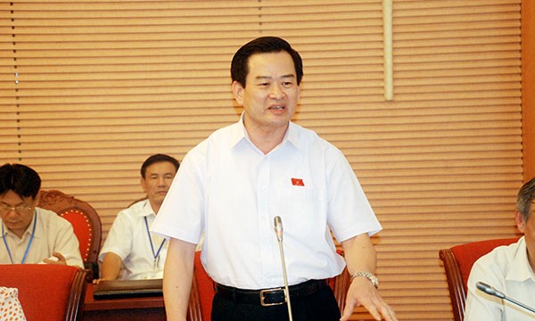 Chọn được người “có tài, có đức”... còn rất xa! Phó Chủ nhiệm Uỷ ban Tư pháp Nguyễn Đình Quyền.