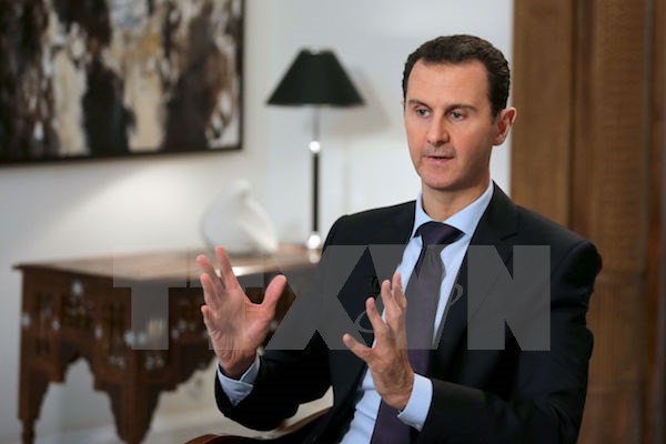 Tổng thống Syria Assad từ chối đưa gia đình sang Iran Tổng thống Syria Bashar al-Assad. (Nguồn: AFP/TTXVN).