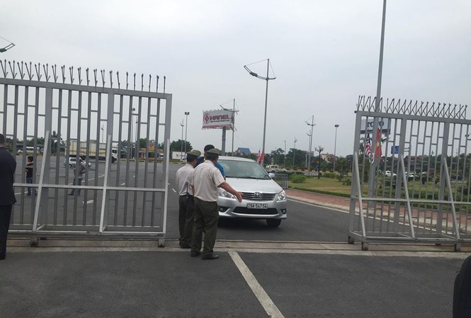 Lực lượng PV hùng hậu đến Nội Bài đón Tổng Thống Obama Lực lượng PV hùng hậu đến Nội Bài đón Tổng Thống Obama