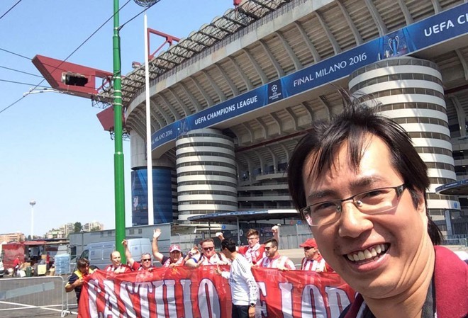 Vé chung kết Champions League bị hét mức 'giá điên rồ’ Bình luận viên Anh Ngọc từ sân San Siro ở Milan (Italy).