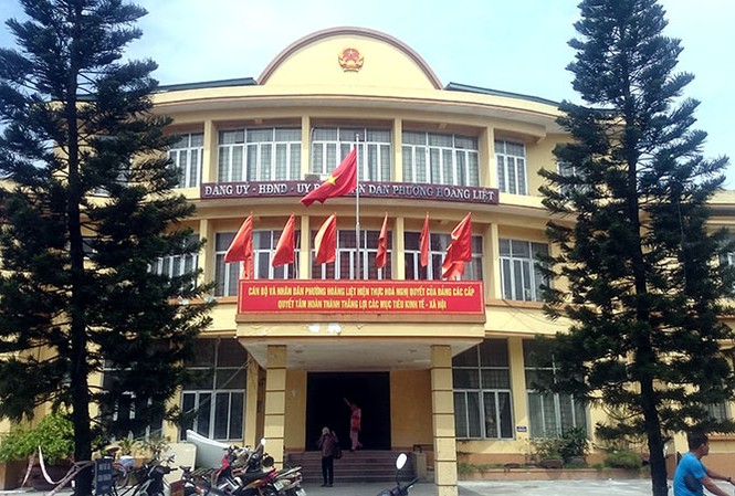 Hà Nội: Trộm táo tợn đột nhập UBND phường UBND phường Hoàng Liệt nơi xảy ra sự việc.