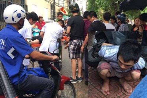 Bắt gọn tên cướp giật iPhone táo tợn trên phố Hà Nội Tên cướp bị tóm gọn.