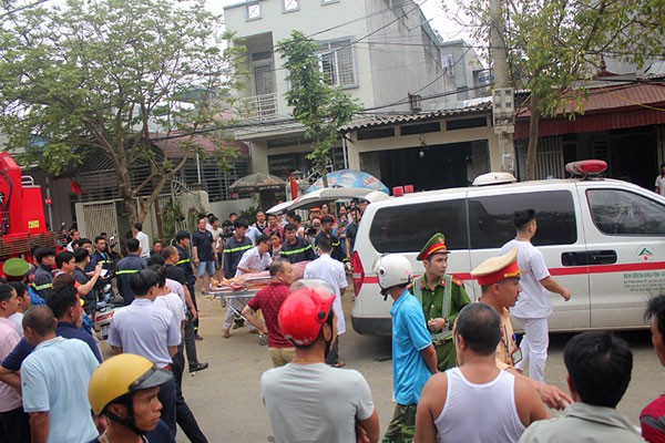 Sạt lở đất chôn vùi 4 người dân ở Lào Cai Hiện trường vụ việc. Ảnh: báo Lào Cai.