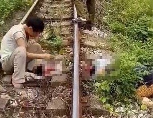 Người đàn ông bị tàu hỏa đâm đứt lìa cơ thể khi đi qua đường sắt Người đàn ông tử vong sau khi va chạm với tàu hỏa.