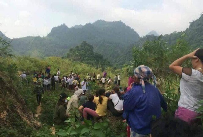 Phát hiện thi thể người phân hủy dưới đèo Thung Khe Nơi phát hiện thi thể nạn nhân. Ảnh: Facebook