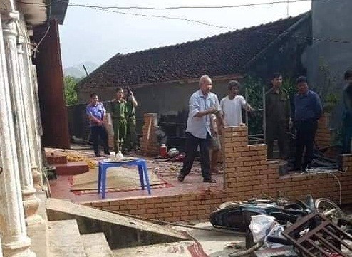 Người đàn ông sát hại mẹ đẻ rồi ném thi thể xuống giếng Nơi xảy ra vụ việc thương tâm.