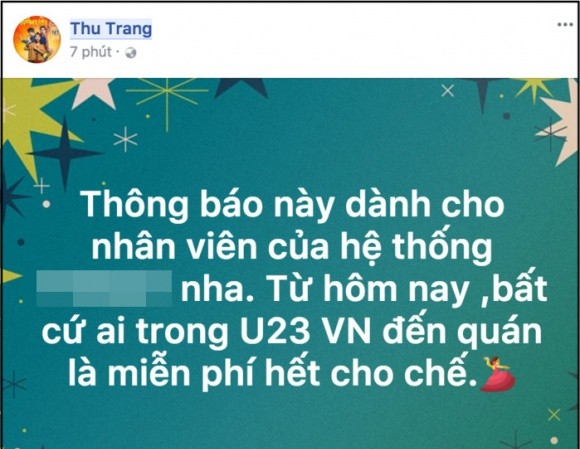 Các tuyển thủ U23 Việt Nam được loạt sao thổ lộ tình cảm, tặng quà gì? Các tuyển thủ U23 Việt Nam được loạt sao thổ lộ tình cảm, tặng quà gì?