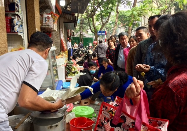 Đường phố Hà Nội ngập tràn không khí Tết Hàn thực Đường phố Hà Nội ngập tràn không khí Tết Hàn thực