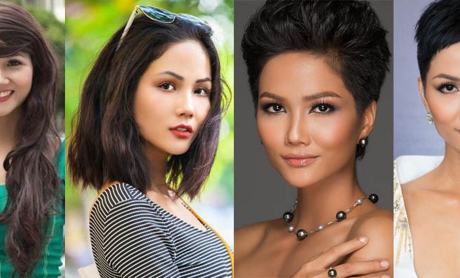 Từ mái tóc dài đến ngắn cũn, Hoa hậu H'Hen Niê để tóc nào xinh nhất? Từ mái tóc dài đến ngắn cũn, Hoa hậu H'Hen Niê để tóc nào xinh nhất?