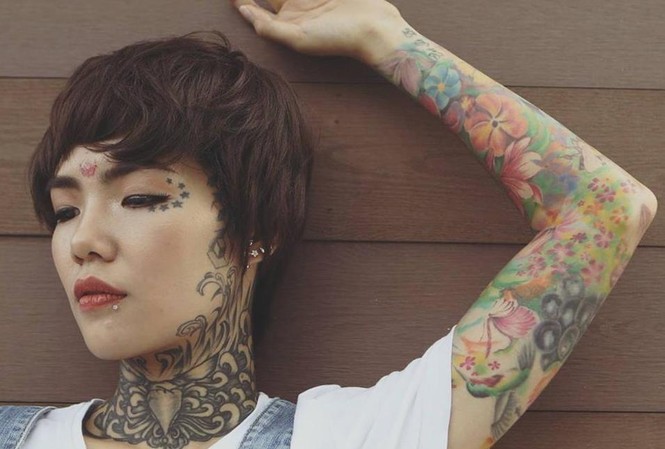 Tiết lộ bất ngờ của người phụ nữ đam mê xăm trổ nghệ thuật Tiết lộ bất ngờ của người phụ nữ đam mê xăm trổ nghệ thuật