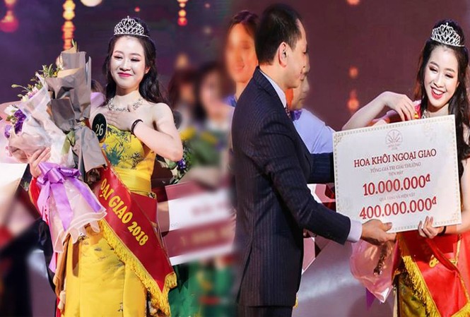 Cận cảnh nhan sắc tân Hoa khôi Học viện Ngoại Giao 2018 Cận cảnh nhan sắc tân Hoa khôi Học viện Ngoại Giao 2018