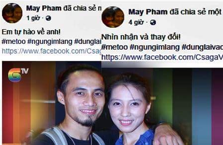 Dư luận dậy sóng khiến vợ Phạm Anh Khoa phải rút lời tự hào về chồng Dư luận dậy sóng khiến vợ Phạm Anh Khoa phải rút lời tự hào về chồng