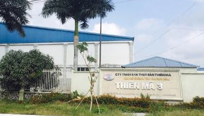 Lập tổ công tác giải quyết vụ đại gia Tòng 'Thiên Mã' Công Ty của "đại gia" Tòng Thiên Mã ở khu công nghiệp Trà Nóc - Cần Thơ.