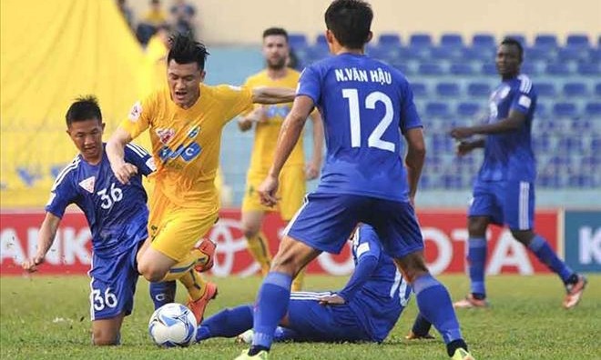 Vòng 15 V-League 2016: Kịch tính trên sân Thanh Hóa Vòng 15 V-League 2016: Kịch tính trên sân Thanh Hóa