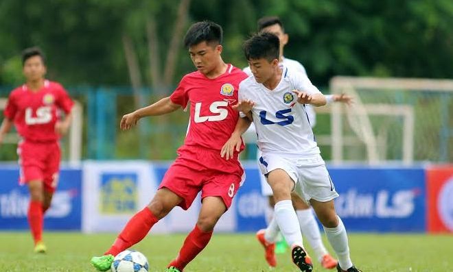 Vòng chung kết U17 Quốc gia: Bảng A toàn hòa U17 HAGL và U17 SLNA.