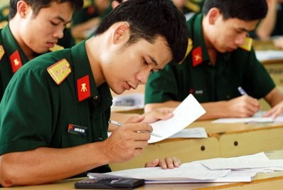 Các trường quân đội tuyển bổ sung hàng nghìn chỉ tiêu Ảnh minh họa.