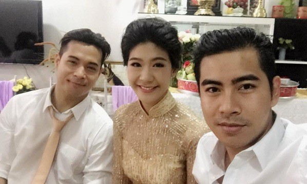 Trương Thế Vinh và bạn gái cơ trưởng đã hủy hôn? Hình ảnh được cho là đám hỏi của Trương Thế Vinh và bạn gái cơ trưởng.