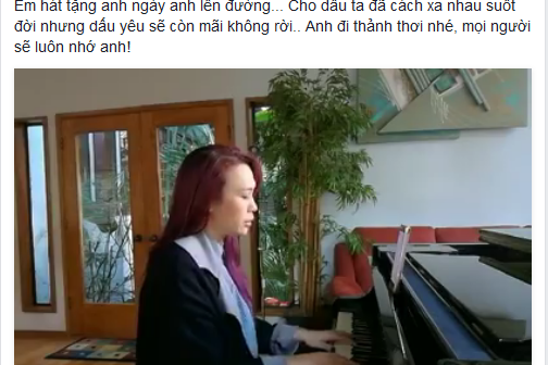Nghẹn ngào clip Mỹ Tâm đàn, hát tiễn đưa Minh Thuận Nghẹn ngào clip Mỹ Tâm đàn, hát tiễn đưa Minh Thuận