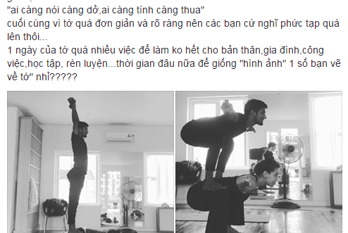 Dòng trạng thái đầy ẩn ý của Hồ Ngọc Hà Dòng trạng thái đầy ẩn ý của Hồ Ngọc Hà.