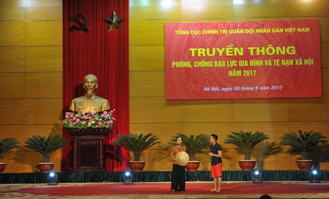 Phụ nữ Quân đội phòng, chống bạo lực gia đình Phụ nữ Quân đội phòng, chống bạo lực gia đình