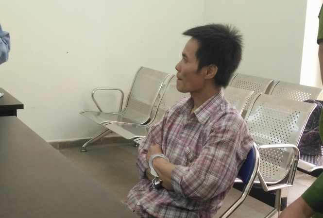Chồng phóng hỏa đốt nhà để giết vợ mới sinh Trần Văn Đức, người chấp nhận vợ có con với ‘trai lạ’. Ảnh: Tân Châu.