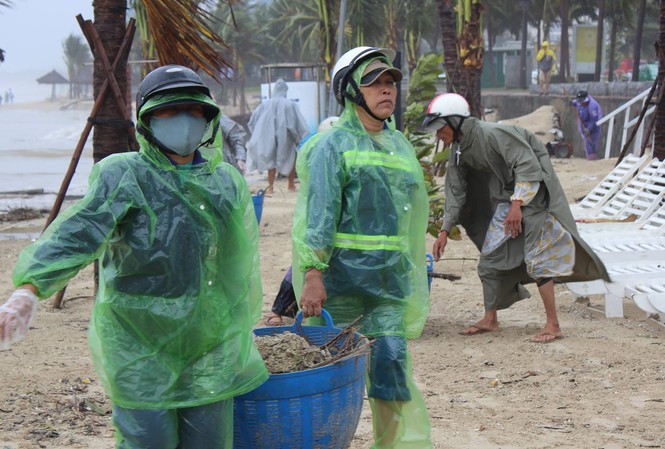 'Cám ơn người dân vì tình yêu và đoàn kết dành cho Đà Nẵng trong bão lũ' Người dân và các lực lượng nỗ lực chung ray dọn dẹp Đà Nẵng sau cơn bão số 12 để làm thành phố sạch đẹp đón APEC.