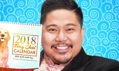 Thầy phong thủy dự đoán tài vận năm 2018 Chuyên gia phong thủy Hanz Cua. Ảnh: Pop News.