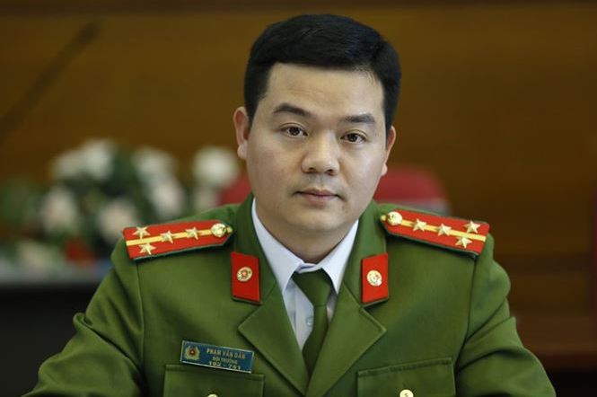 Đại úy công an kể hành trình truy bắt ‘siêu trộm’ Tuấn Tử Tuyệt Đại úy Phạm Văn Dân. Ảnh: Như Ý.