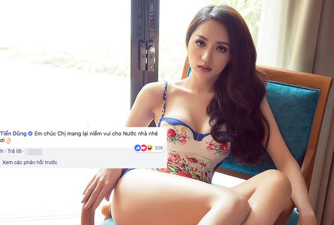 Phản ứng của Hương Giang Idol khi Bùi Tiến Dũng U23 ‘thả thính’ Phản ứng của Hương Giang Idol khi Bùi Tiến Dũng U23 ‘thả thính’