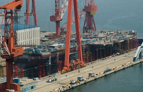 Trung Quốc công bố tàu sân bay mới CV-17 Trung Quốc công bố tàu sân bay mới CV-17