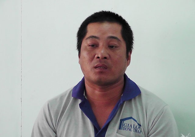 Ghen tuông, con rể tưới xăng đốt vợ và mẹ vợ Phan Văn Lanh tại cơ quan điều tra.